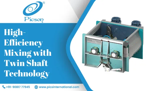 High-Efficiency Mixing with Twin Shaft Technology