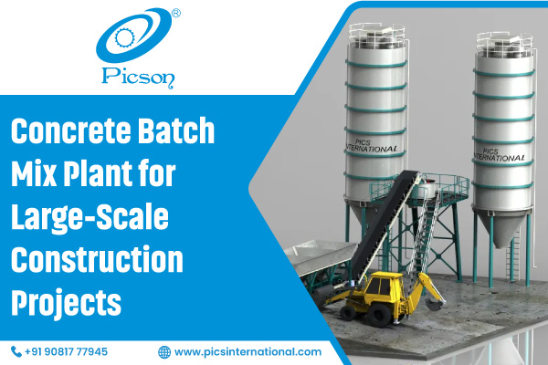 Concrete Batch Mix Plant for Large-Scale Construction Projects
