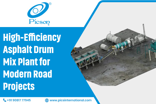 High-Efficiency Asphalt Drum Mix Plant for Modern Road Projects