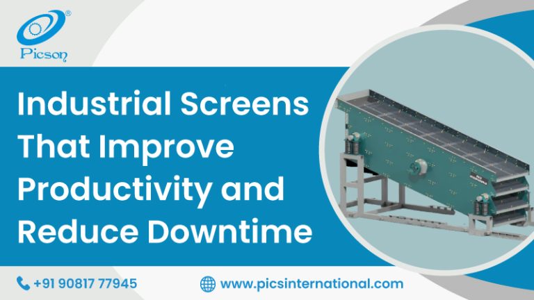 Industrial Screens That Improve Productivity and Reduce Downtime