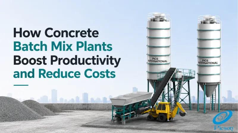 How Concrete Batch Mix Plants Boost Productivity and Reduce Costs