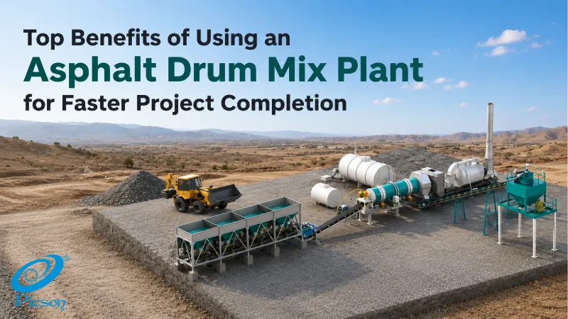 Top Benefits of Using an Asphalt Drum Mix Plant for Faster Project Completion