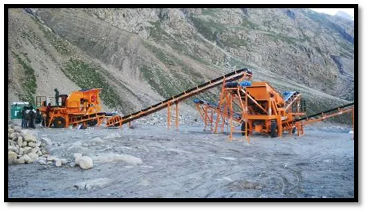 20 TPH MOBILE PLANT AT BRO SRINAGAR                                     