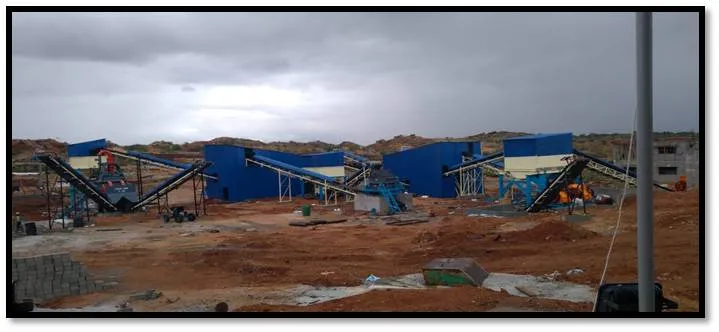 60 TO 70 TPH 4 STAGE SAND WASHING PLANT AT KARNATAKA