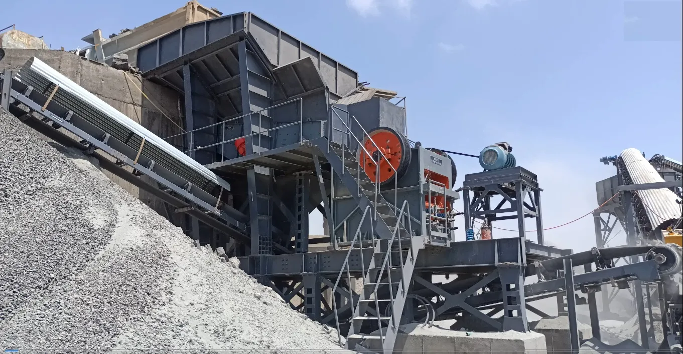 120-180 TPH 2 STAGE SKID PLANT AT GUJARAT