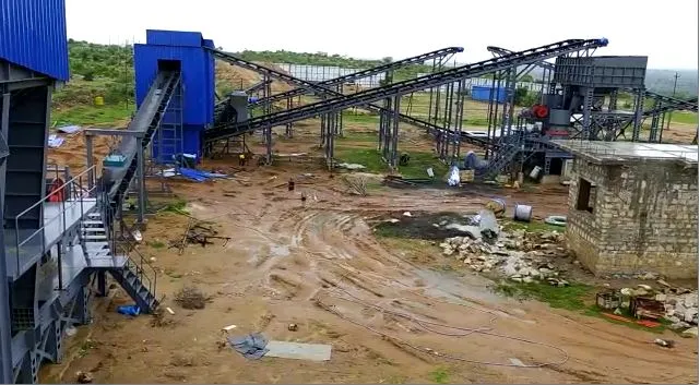 200 TPH CRUSHING SCREENING AND  WASHING PLANT AT KARNATAKA